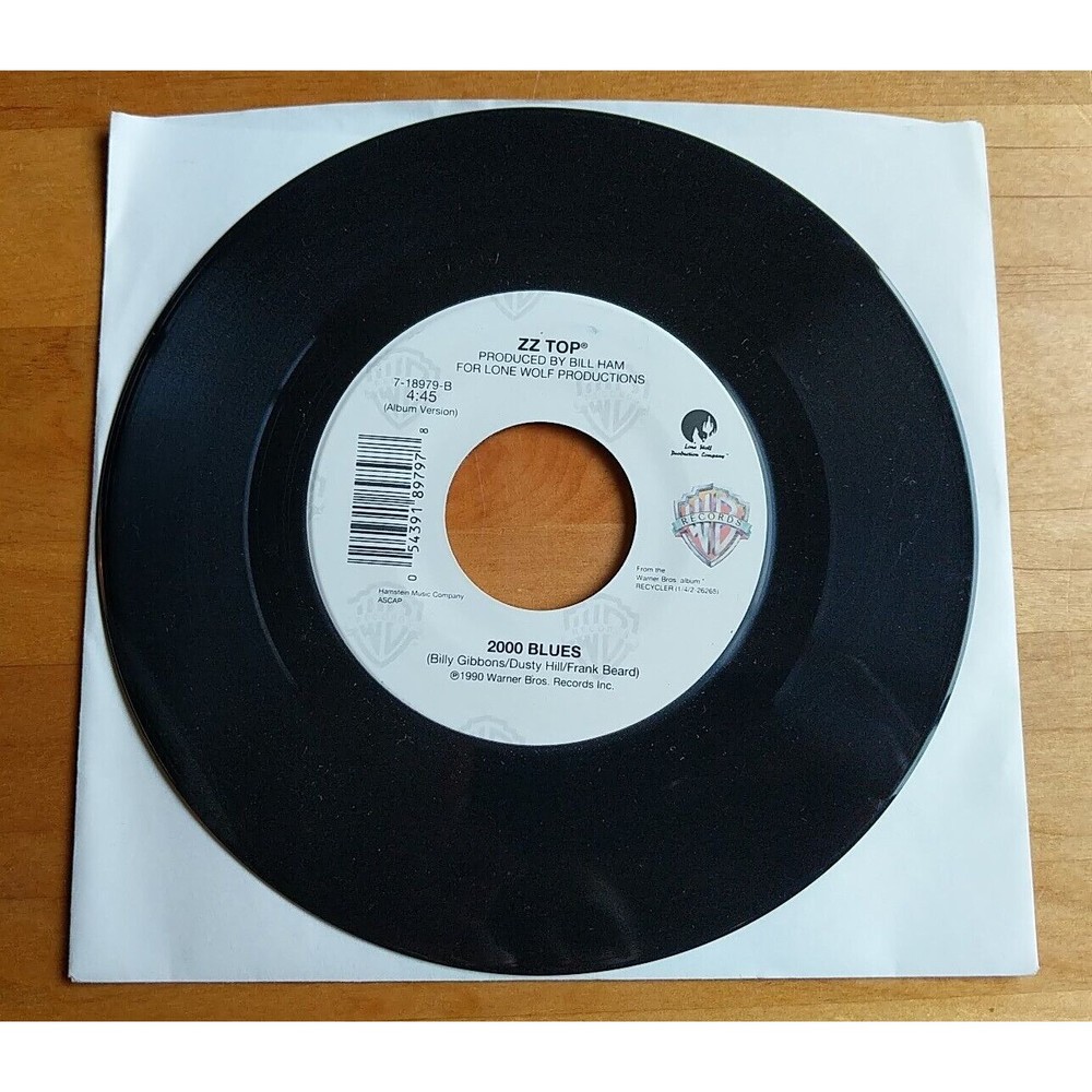 ZZ Top / Viva Las Vegas & 2000 Blues / 1990 45rpm / Mint